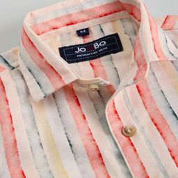 hopscotch 2-Pc Pastel Stripes Cotton Formal Set-picture-2