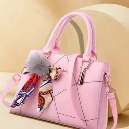 ARK FASHION PU Structured Handheld Bag With Fringed-25