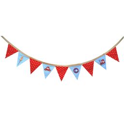 Abracadabra Bunting Transport Print - Red Blue-image-47