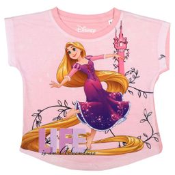 Disney By Crossroads Short Sleeves Princess Rapunzel Printed Top - Light Pink-image-69