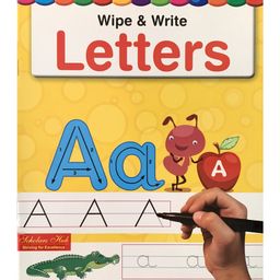 Scholar's Hub Wipe & Clean Alphabet Book - English-0