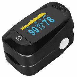 MCP Pulse Oximeter with LED Display - Black-8