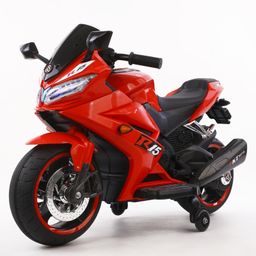 Ayaan Toys Battery Operated Ride On Bike- Red-image-15