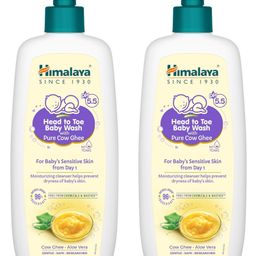 Himalaya Head to Toe Baby Wash with Pure Cow Ghee - 400 ml Pack of 2-image-60