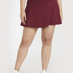 Hunnit Women Above Knee Flared Skorts-image-44