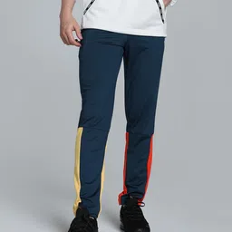 Puma Active Men Colorblocked Mid Rise Training Track Pants-image-43