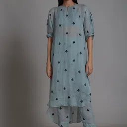 MATI Women Printed Comfort High-Rise Trousers-image-40