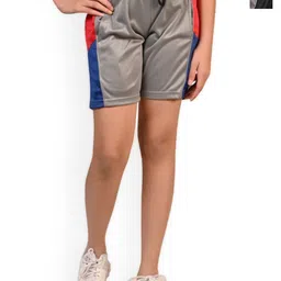 BAESD Girls Pack Of 2 Regular Fit High-Rise Shorts-image-73