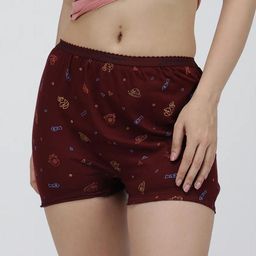 AMUL COMFY Pack of 5 Women Mid-Rise Cotton Boy Shorts-image-69