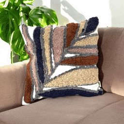 LUSHLYF Brown & Beige Quirky Square Cushion Covers-25