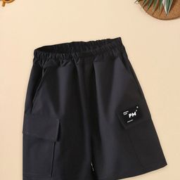 FOREVER FRIDAY Boys Regular Fit Mid-Rise Cotton Shorts-picture-49