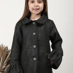 HOUSE OF VEDAS Girls Lightweight Tailored Jacket with Patchwork-image-14