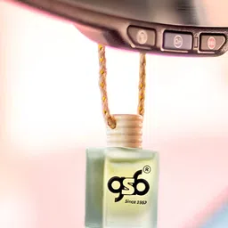 GSB Transparent Mitti Hanging Car Air Freshener - 10 ml image 2