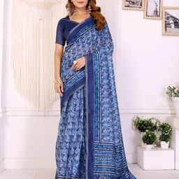TANU CREATIONS Abstract Printed Saree-picture-8
