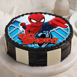 Super Spiderman Hbd Cake-image-37