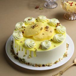 Rich Rasmalai Pista Cake-image-24