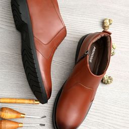 Provogue Men Round-Toe Formal Slip-Ons-image-10
