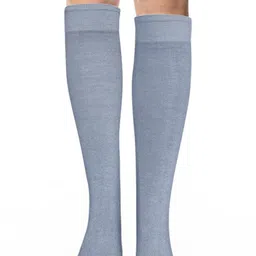 MUKHAKSH Unisex Grey Socks-image-59