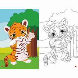 sawan Sawan Copy To Colour Books Set of 3 - English image 3
