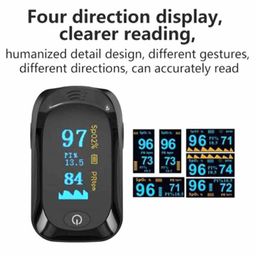 MCP Pulse Oximeter with LED Display - Black image 3