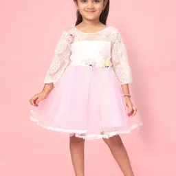 Muhuratam Pink Nylon Dresses-image-61