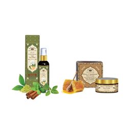HERBS & GREENS Set Of 2 Sandalwood Face Cream 50 g & Forest Greens Face Wash 100 ml-34