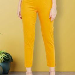 all about you Women Smart Easy Wash Mid-Rise Trousers-image-87