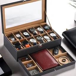 Myntra Elegant Homes Brown Set of 1 Regular Multi-Utility Organisers-picture-48