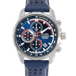 Alba Men Dial & Leather Straps Analogue Motion Powered Watch AM3937X1-image-17