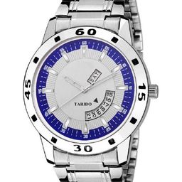 TARIDO Men Printed Dial & Bracelet Style Straps Analogue Watch WATF398KQBUZXCKH-17