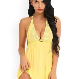 Xs and Os Women Halter Neck Baby Doll-picture-42