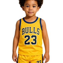 Yoonikk Unisex Kids Printed T-shirt with Shorts-image-49