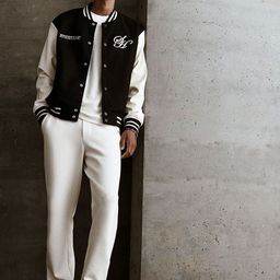 H&M Loose Fit Baseball Jacket-56