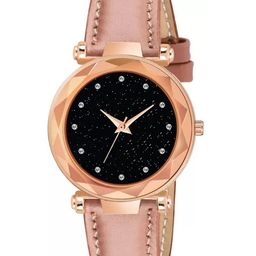 CSAMON Women Embellished Dial Analogue Watch GR379RG 12D PINK G L-image-29