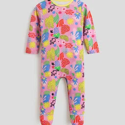Somersault Girls Printed Sleepsuit-picture-7