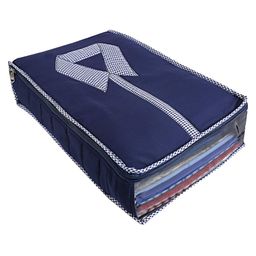 Kuber Industries Blue Set of 2 Regular Multi-Utility Organisers image 2