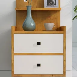 HEXA RED Multi Engineered Wood Bedside Table-image-68