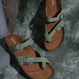 Lavie Women PU One Toe Flats-13