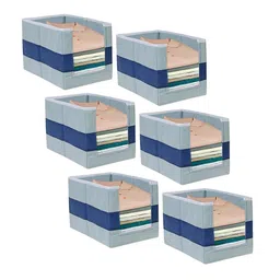 prettykrafts Unisex Blue Organisers-35