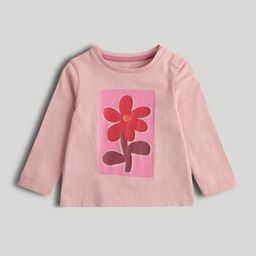 mothercare Girls Floral Printed Round Neck T-shirt-picture-5