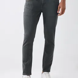 SPYKAR Men Slim Fit Mid-Rise No Fade Clean Look Stretchable Jeans-image-46