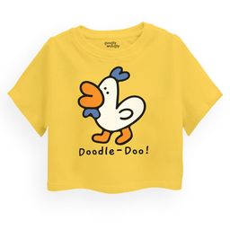 Guugly Wuugly Girls Applique T-shirt-image-5