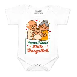 arvesa Nana Nani Little Rasgullah Printed Romper-picture-41