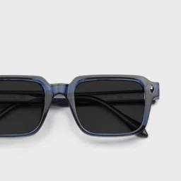 SAM & MARSHALL Unisex Rectangle Sunglasses with UV Protected Lens image 2