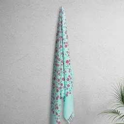 home expressions Purple & Blue 3 Pieces Printed Cotton 150 GSM Towel Sets-picture-24