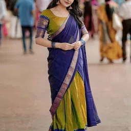 MANMOHITSAREE Ready to Wear Lehenga & Blouse With Dupatta-picture-16