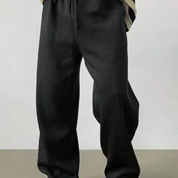 YOU FOREVER Men Cotton Baggy-Fit Mid Rise Track Pant-image-50