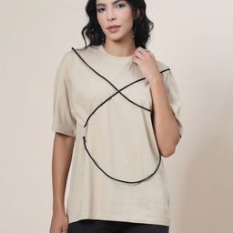 VESTIDO MODAS Women Pockets T-shirt-image-62