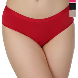 DressBerry Pack Of 4 Cotton Hipster Briefs OPEN01-picture-38