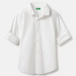 United Colors of Benetton Boys Opaque Casual Shirt-picture-5